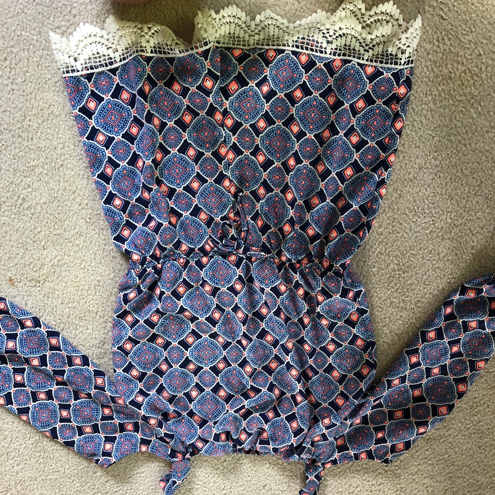 Long sleeve romper